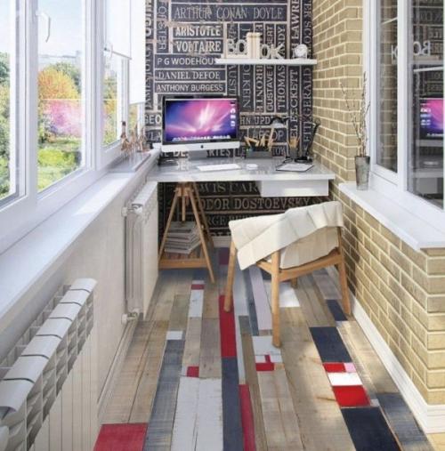 Бетонный пол на балконе. Из чего сделать пол на застеклённом балконе