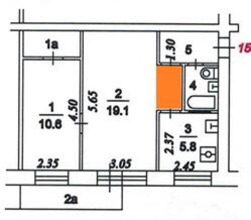Быстрый план перепланировки хрущевки. Ограничения при перепланировке квартир в хрущевских домах 04