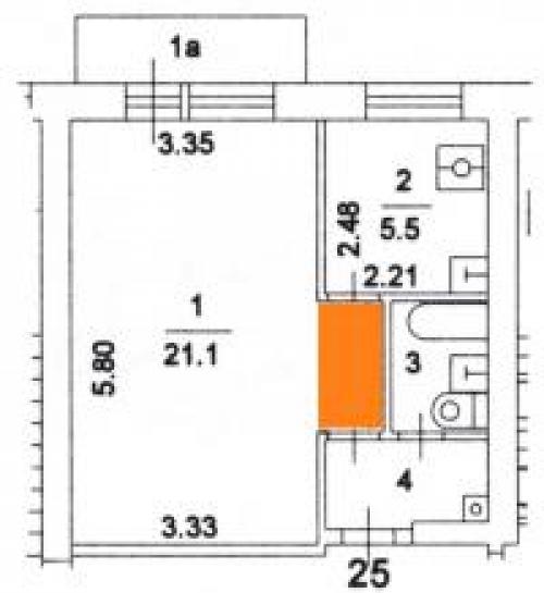 Быстрый план перепланировки хрущевки. Ограничения при перепланировке квартир в хрущевских домах 03