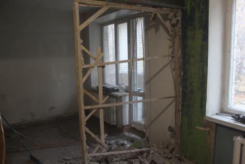 Как снести стену в хрущевке. Демонтаж стен в хрущевке