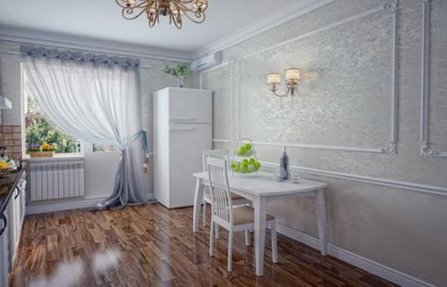 Какие особенности имеет склейка карнизов и молдингов на обоях в зависимости от типа карнизов и молдингов. Обои в молдинге на стене: фото и обрамление картин