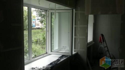 Как отремонтировать комнату в хрущевке. Ремонт кухни в хрущёвке 08