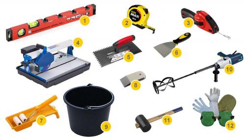 Технология укладки плитки на пол. Как правильно класть плитку на пол своими руками