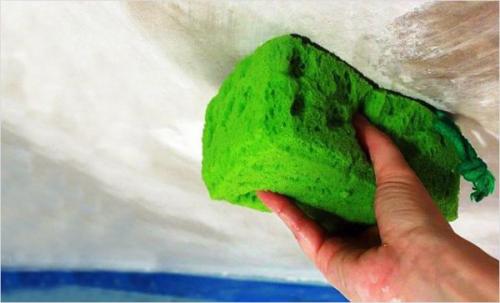 Укладка плитки на покрашенную стену в ванной. Анализ состояния окрашенной поверхности 08 Укладка плитки на покрашенную стену в ванной. Анализ состояния окрашенной поверхности 08