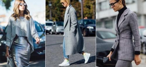 Светло-серый цвет сочетание. Кому подходит