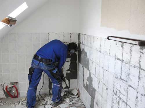 Как правильно подготовить стены под плитку в ванной. Самая черная и грязная работа 10