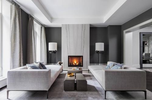 Гостиная в сером стиле. Варианты цветового решения в серой гостиной