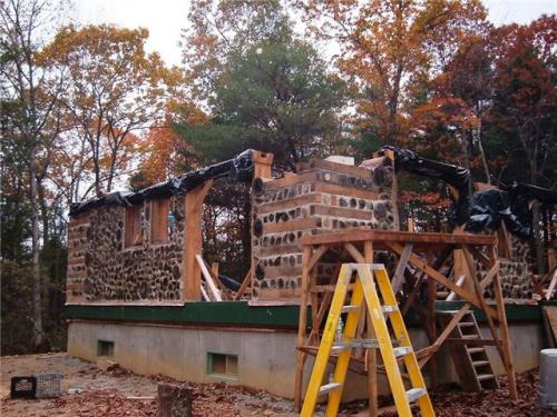 Экодом из дров и глины. Здания из дров: технология, плюсы и минусы, проекты домов из глиночурки
