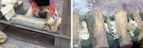 Построить дом из дров. Чурка: березовая или хвойная