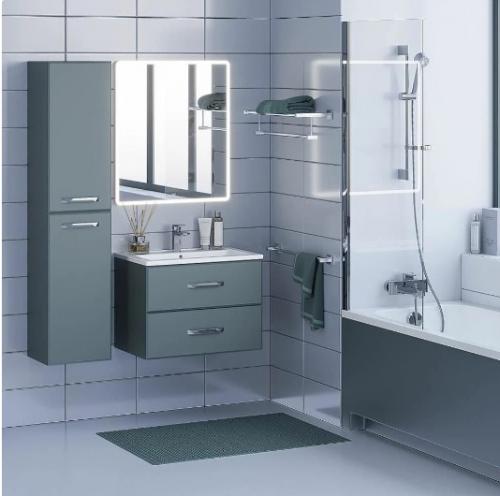 Стильные ванны в серо-коричневых тонах: современный подход к уходу за собой 09