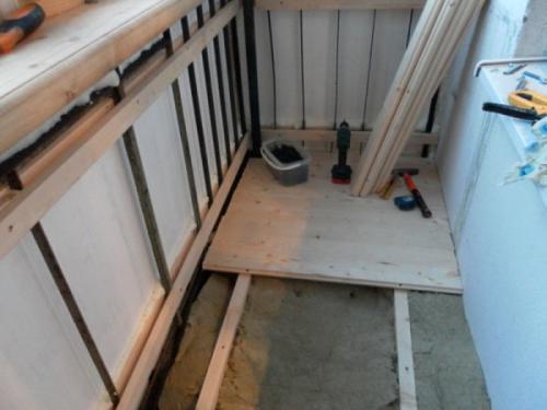 Утепление пола на холодном балконе. Как утеплить пол на балконе под ламинат