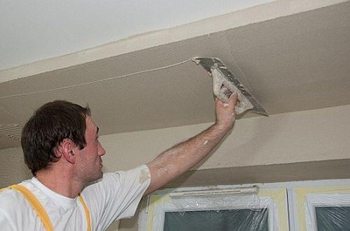 Как выровнять потолок ротбандом. Технология выравнивания потолка ротбандом