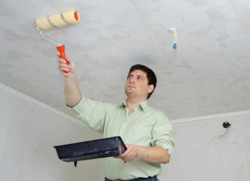 Как выровнять потолок при помощи шпаклевки. Как выровнять потолок шпаклевкой своими руками 05