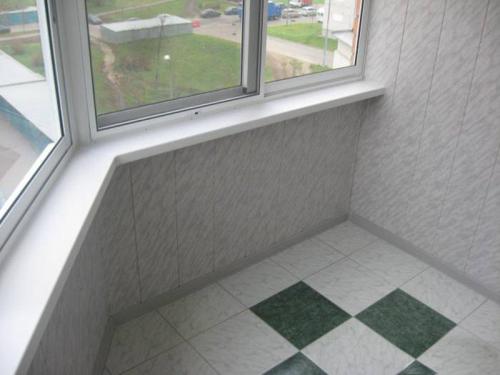 Сделай сам: укладка пола на лоджии 06