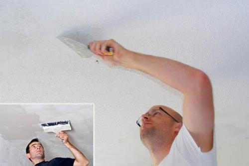 Как выровнять потолок шпаклевкой своими руками. Шпаклевка потолка своими руками - выбор материалов и инструментов 07