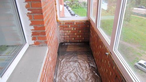 Пол на балконе своими руками. Стяжка её изготовление и особенности