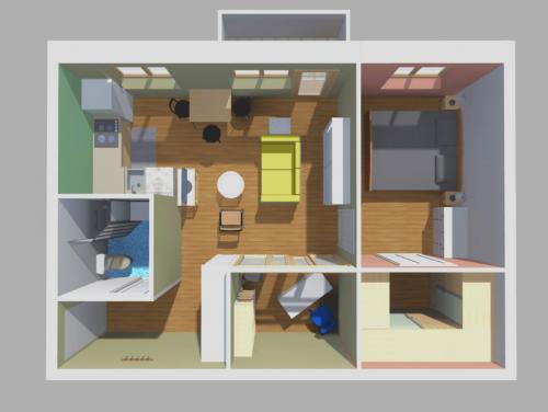 Варианты перепланировки двухкомнатной хрущевки. Три варианта перепланировки двухкомнатной хрущевки