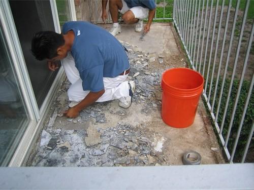 Как сделать стяжку пола на балконе и лоджии своими руками. Немного о технологии 06