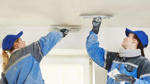 Как выровнять потолок из бетонных плит