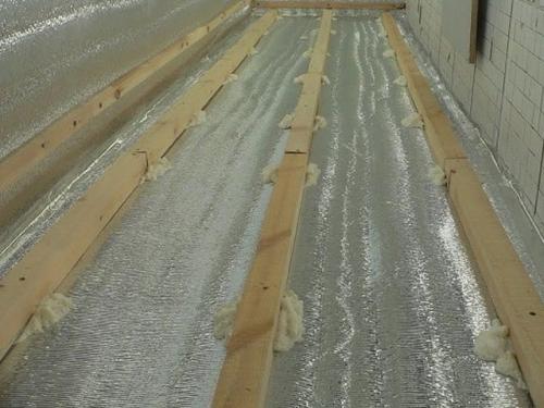 Утепление пола на балконе поэтапно. Материалы для утепления