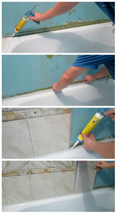 Как оформить углы в ванной комнате с помощью ПВХ панелей. Монтаж панелей на стены