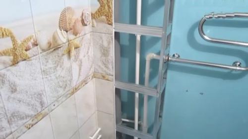 Как оформить углы в ванной комнате с помощью ПВХ панелей. Монтаж панелей на стены