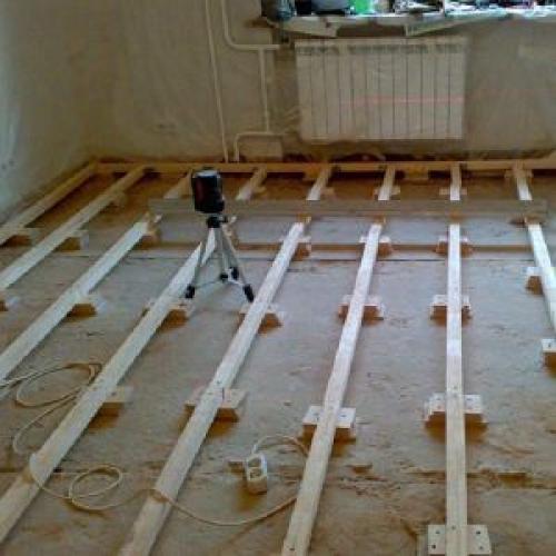 Поднять пол на 4 см. Способы поднятия пола