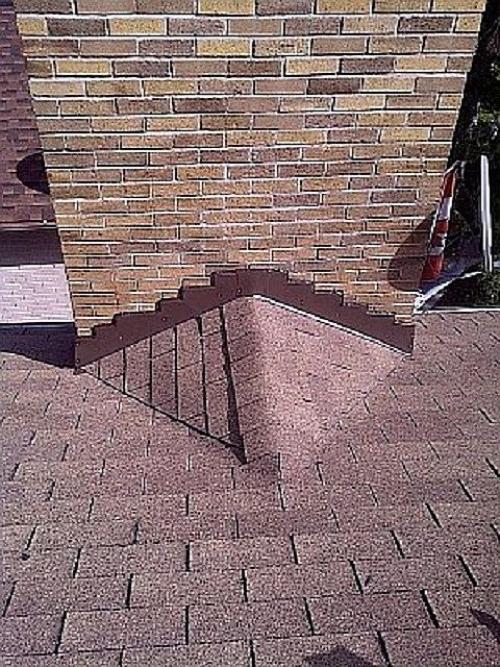 Примыкание круглой трубы к кровле. Область установки дымохода