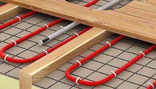 Стяжка под теплый пол на лагах. Тёплый пол на деревянный пол – укладка водяной и электрической системы отопления