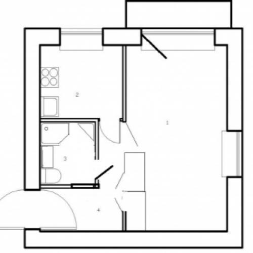 Типовые планировки хрущевок 1 комнатных квартир. Планировка «хрущевка»: история «хрущевской» планировки квартир 31 Типовые планировки хрущевок 1 комнатных квартир. Планировка «хрущевка»: история «хрущевской» планировки квартир 31