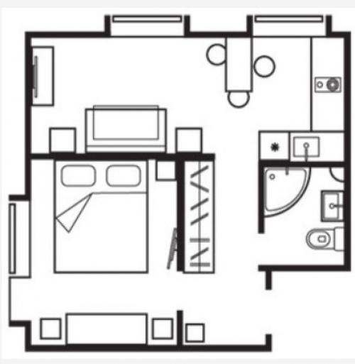Хрущевка планировка 1 комнатная угловая.  Примеры удачных перепланировок хрущевок