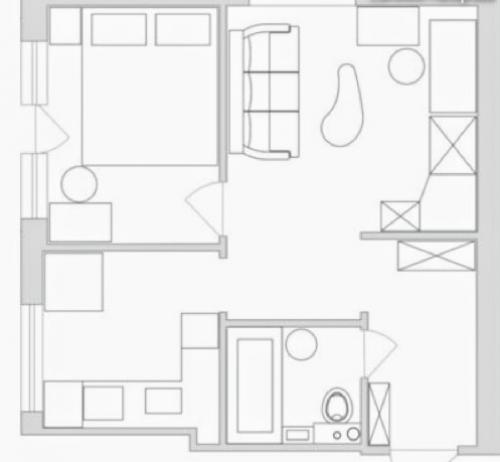 Хрущевка планировка 1 комнатная угловая.  Примеры удачных перепланировок хрущевок