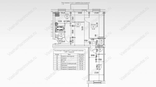 Планировки квартир типовой серии хрущевки. Описание хрущевки 1-447 первого поколения