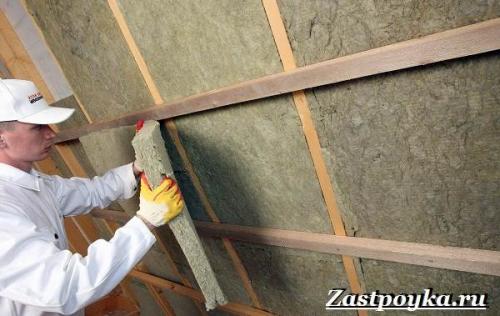 Каменная вата плюсы и минусы. Виды каменной ваты