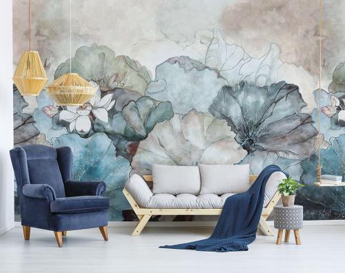 Цветущие обои: современные и эксклюзивные решения для вашего интерьера 20 Цветущие обои: современные и эксклюзивные решения для вашего интерьера 20